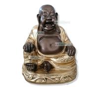 Statua buddha budda budda cm40 in vetro resina interno esterno arte sacra arredo