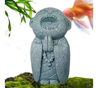 Statua Buddha da Esterno,Decorazione Casa in Pietra | Scultura Calmante, Ornamento Buddhista Zen Per La Meditazione, La Stanza Yoga, La Casa, L'Acquario, La Vasca Per Pesci E La