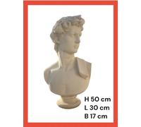 Statua Busto Di Michelangelo In Cemento E Polvere Di Marmo