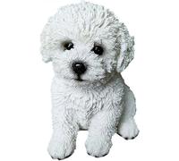 Statua commemorativa per cani - Statuina di cucciolo per decorazioni da giardino e centrotavola - Regalo perfetto per gli amanti dei cani