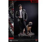 Statua da collezione pellicola Rocky Balboa 1976 superba scala 1/4 54 cm Bliz...