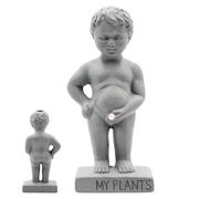 Statua da giardino a forma di ragazzo che fa pipì | Scultura da giardino a forma di , statuetta in resina per esterni, ornamento retrò per laghetto, decorazione per la casa, per interni e patio