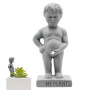 Statua Da Giardino Del Ragazzino | Fontana Decorativa In Resina A Forma Di Bambino Che Fa La Pipì | Scultura Divertente Per Esterni, Ideale Per Giardino, Patio, Balcone E Decorazioni Casa