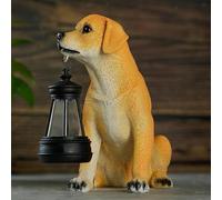 Statua da giardino per esterni con luci solari decorative per giardino con