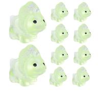 Statua da giardino triceratopo, 10 sculture di dinosauri in resina, piccoli dinosauri per bambini, idea regalo per sacchetti