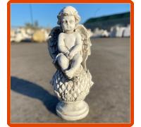 Statua da per giardino in pietra cemento polvere di marmo scultura angelo putto
