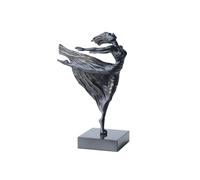 Statua da scrivania, Figurina creativa in metallo, scultura decorativa moderna e minimalista for scaffale for TV da tavolo