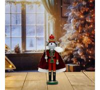 Statua da tavolo con figura di Schiaccianoci di Natale, re dei topi,