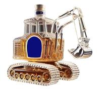Statua D'arte 3d, Decanter Di Whisky Da 300ml, Ornamenti Decanter A Forma Di Auto Escavatore, Sculture Artigianali In Vetro A Forma Di Bottiglia Di Vino, Distributore Di Vino A Forma Di Statua.