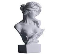 Statua decorativa a forma di mitologia greca, altezza 15,2 cm, statuette di Artemide, dea romana, utilizzate per fare pratica con schizzi estetici, statue e sculture e spazio di riempimento interno
