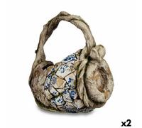 Statua Decorativa da Giardino Ibergarden ZD19011 Poliresina Vaso 23,5 x 35 x