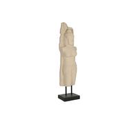 Statua Decorativa Home ESPRIT Bianco Nero Buddha 40 x 27 x 148 cm