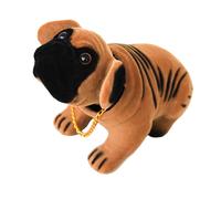 Statua decorativa per cane che scuote la testa, accessorio per auto