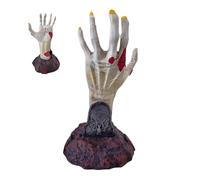 Statua decorativa - Statua in resina sintetica | Manuale oggetto di decorazione della mano morta | Decorazione della tavola fatta di resina decorazione di Halloween per la zona di ingresso balcone