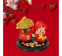 Statua degli alberi della fortuna, decorazione decorativa per la casa,