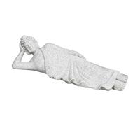 Statua degli interni del Buddha - Decorazione della scrivania del soggiorno della casa di artigianato paesaggio in pietra, una piccola statua di Buddha | Ornamento seduto della scultura zen di Buddha