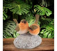 Statua degli uccelli con artigianato di pietra scultura in resina per