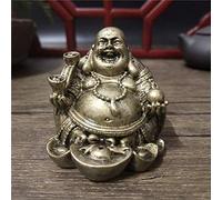 Statua del Buddha Che Ride, Ornamenti in Bronzo, Statuette in Resina, Statuette del Dio della ricchezza, Buddha Maitreya