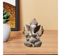 Statua del Buddha indiano Ganesh, auto da collezione, ufficio, elefante