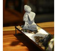 Statua Del Buddha Oggettistica Per La Casa Di Meditazione Arenaria