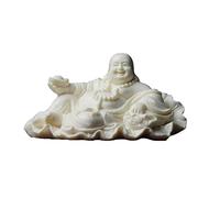 Statua del Buddha Sorridente Feng Shui - Ornamento per la casa, Statuetta del Dio della ricchezza per accogliere la prosperità