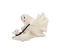 Statua del cane fantasma, decorazione fantasma, 7,87 pollici di Halloween Ghosts Figurine | CANI A DANI DEGLI DEGIMENTO DI FIGURINA CAMASIONE | Decorazioni centrotavola da tavolo per soggiorni camera