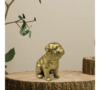 Statua del cane Figurina di animale cucciolo moderno creativo per libreria