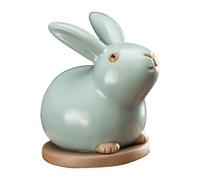 Statua Del Coniglietto Statuina Di Coniglio Accessori Per Il Tè Pet Da