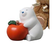 Statua Del Coniglio | Figurina Carina Animale Decorazione Per Scrivania,Statua Di Coniglio In Stile Cartone Animato - Per La Camera Da Il Corridoio La Scrivania Lo Scaffale Il Tavolo La Libreria