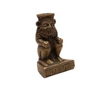 Statua del dio nano egiziano BES, collezione dell'antico Egitto, realizzata in Egitto