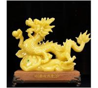 Statua del drago Feng Shui, statuetta ricchezza prosperità, decorazione per la casa da collezione per buona fortuna