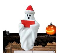 Statua Del Fantasma Che Legge - Decorazione Annuale Con Fantasma Che Legge Per La Casa - Statuetta In Resina Halloween Per Decorazione Di Interni Per Casa, Mobile TV, Libreria, Davanzale E Caminetto