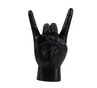 Statua del gesto della mano di roccia Scultura moderna della mano per la