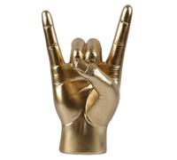 Statua del Gesto Della Mano Rock Scultura con Dito, Arte Musicale Rock, per2504