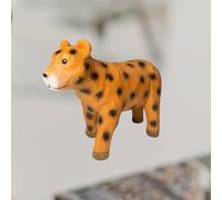 Statua del modello leopardo di resina ornamento da tavolo per studi di yoga,