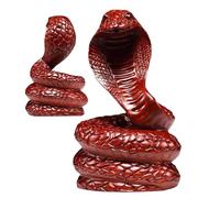 Statua del serpente cinese, statua in legno souvenir a forma di serpente - Decorazione animale fatta a mano per Capodanno, che incarna lo spirito dell'anno del serpente, questa statuetta è più di una