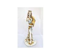 Statua della dea della fortuna e della fortuna Tyche antica dea greca