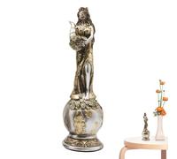 Statua Della Dea Fortuna - Figura Di Una Dea Romana della Felicità | Scultura Di Una Dea della Felicità Per La Scrivania, Ornamento Fortuna Della Dea della Felicità | Statua Artistica Fortuna Con
