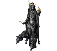 Statua della Dea Greca Ecate - Scultura Strega Notturna, Resistente | Decorazione artistica in resina indossabile e versatile for la casa e l'ufficio(A)