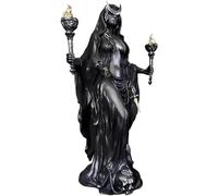 Statua della Dea Greca Ecate - Scultura Strega Notturna, Resistente | Decorazione artistica in resina indossabile e versatile for la casa e l'ufficio(B)