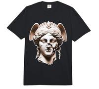 Statua della dea Greca x Hera x Statua della dea alata Spezzata Comfort Colors Adult Heavyweight T-Shirt