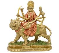 Statua della dea indù del Signore Durga - India Dio Murti Idol Home Temple Puja Scultura - indiano Diwali Day Mandir Pooja decorazione