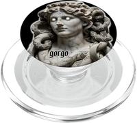 Statua della dea Medusa Gorgo PopSockets PopGrip per MagSafe