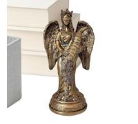 Statua Della Della - Base E Propria Dura, Collegamento A Presa Rapida, Parte In Oro Pulito, Unità Per Visione Dall'alto, Portapenne Per Statuetta In Resina | Scultura Della Della