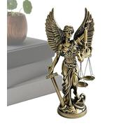 Statua della della giustizia statua della angelo greco in