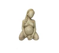 Statua della donna nascita, figura del parto incinta, grande dea madre regalo per ostetrica neonato resina artigianato decorazione per la casa, collezione