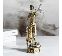 Statua della Giustizia, Statua della Giustizia Greco-Romana, 25 cm, in resina, da collezione, adatta per casa e ufficio, articolo artigianale
