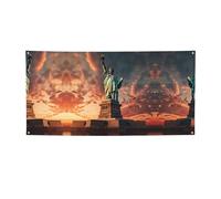 Statua della Libertà a New York Stampa Versatile Festone Festa, Ringraziamento e Compleanno, Decorazioni per tutte le occasioni