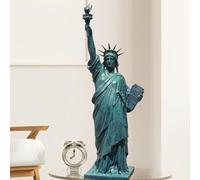 Statua della Libertà in bronzo da 70 cm, riproduzione artistica realizzata a mano in bronzo fuso a cera persa, decorazione patriottica senza tempo per casa, ufficio o esposizione in galleria