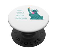 Statua della Libertà Le ragazze calde odiano il fascismo PopSockets PopGrip Adesivo